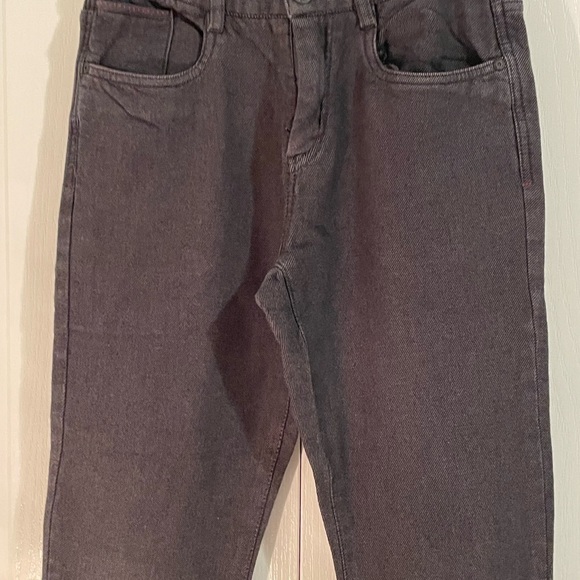 Zara Boys 5 Pocket Ribbed Pant Size 11/12 Gray-Black - Picture 14 of 17
